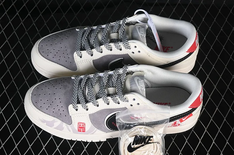 All categories Nk SB Dunk Series Nk SB Dunk Low High-end customized low-top sneakers Nike SB Dunk Low Bingwu limited edition High-end customized low-top casual sneakers YX5066-404